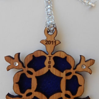Snowflake 2 - Small Ornament without Crystals