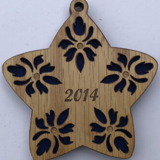 Star - Small Ornament without Crystals